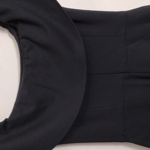 EUC Love by Design Black Off-the-Shoulder Midi Dress size XS - Picture 7 of 9